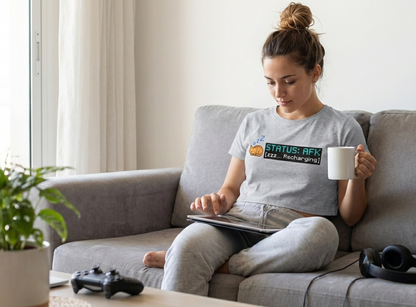 // AFK STATUS CROP TOP [UNIT-180]